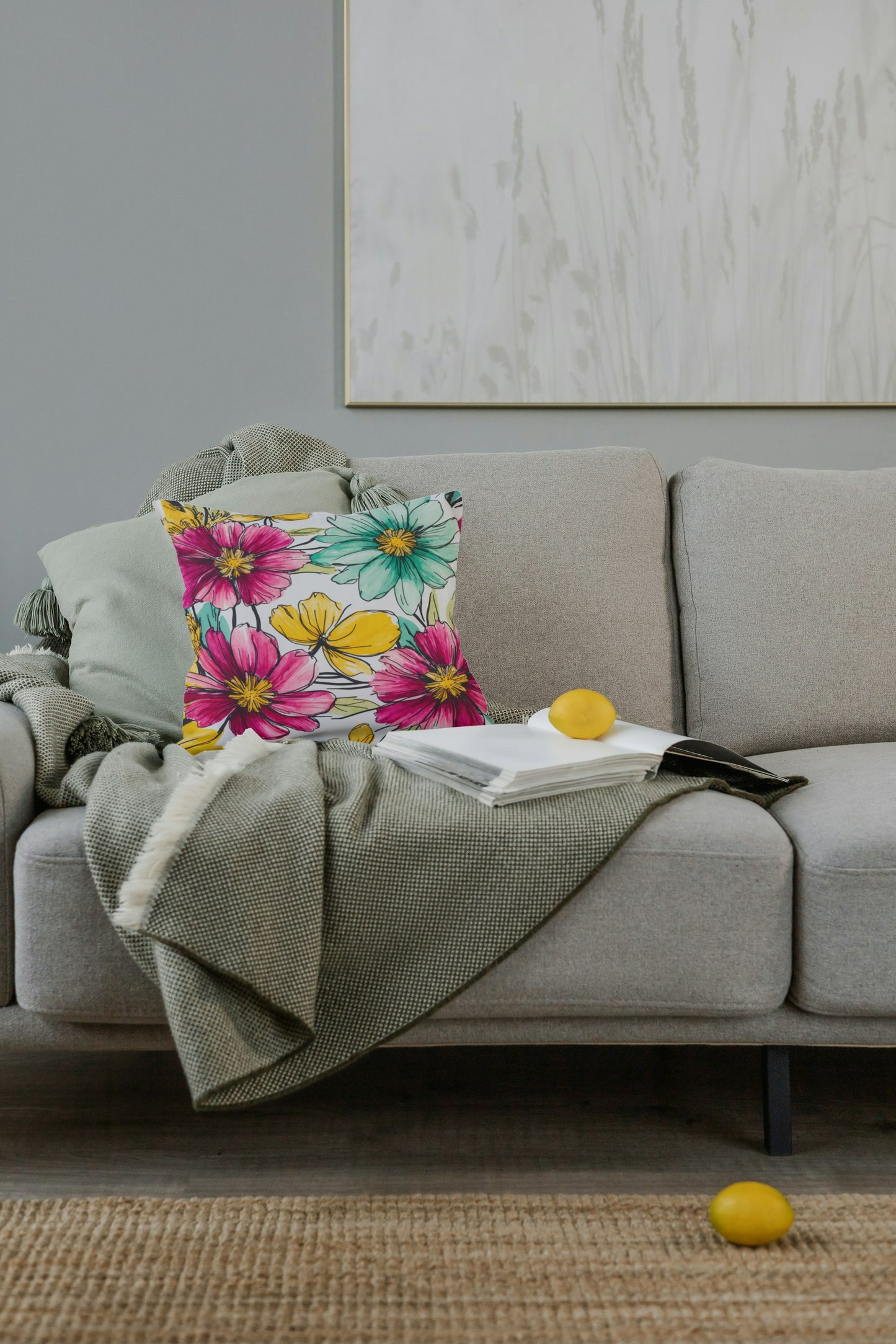 Cushion Cover floral print